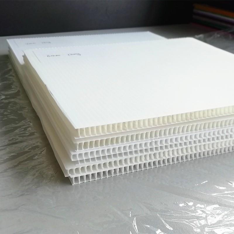 Extruded Polypropylene Sheets PP Hollow Sheets Corrugated PP Sheets