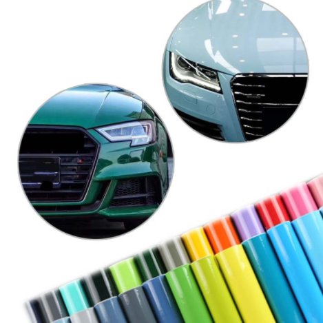 China Cheap price Environment Friendly Eco-Solvent - Car Tint Film Wrap Vinyl Colorful Wrapping Film PVC Ultra Gloss Color Decoration Body Sticker – Shawei