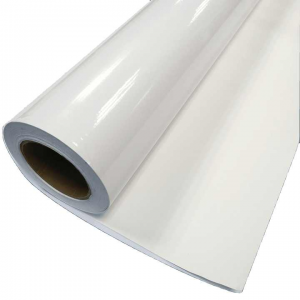 Signwell Better Outdoor Durability 100mic PVC Film 140g Liner Paper Self Adhesive White Permanent Vinyl