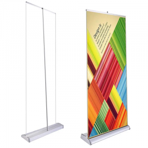 Signwell Easy Up And Folding Aluminum Roll Up Stand Pull Up Banner Digital Stand For Advertising