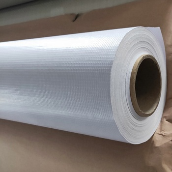 Factory Low Price Digital Printing White Backlit PVC Flex Banner Roll For Large Billboard