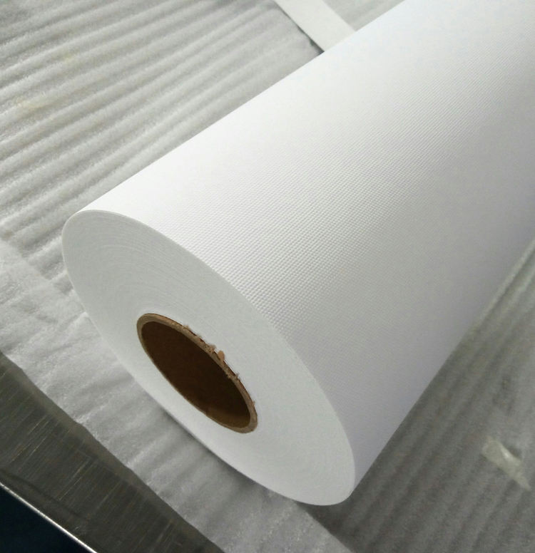 Wholesale 360g Self Adhesive Polyester Canvas Roll for Indoor Decoration Inkjet Digital Printable