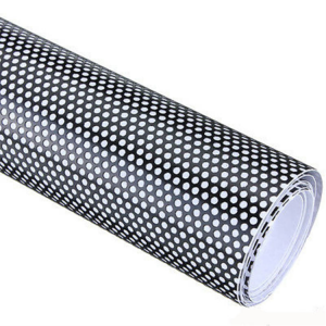 PVC Printable Glass Window Perforated Vinyl Sticker One Way Vision Film for Advertising Printing