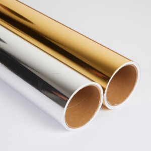 2023 Best Quality PVC Metalized Matte Gold/silver Color Cutting Vinyl for Advertising