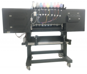 New 4 I3200 PrintHead 8 Color High Speed Heat Transfer T-shirt Printing Machine PET Film A2 DTF Printer 60cm