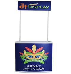 Signwell Wholesale Economical foldable ABS Advertising display table Promotion Counter