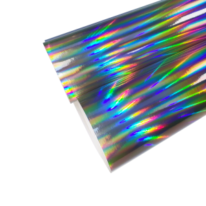 Rainbow Chrome Laser Waterproof PVC Self Adhesive Vinyl Laser Holographic Roll Color Customized