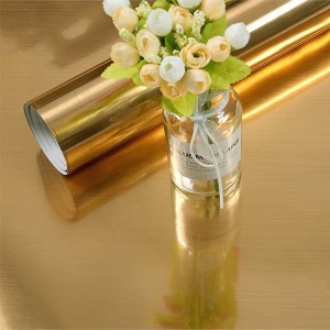 Gold Metallized PET Color Cutting Vinyl For Decoration
