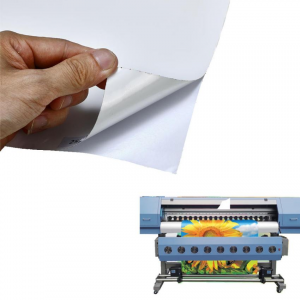 PP Sticker Paper for Inkjet Printer Advertising Materials Roll Printing Media