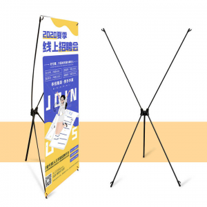 Display Advertising Type Wholesale Exhibition Good Digital Stands X Banner Stand Manufacturers Iron Stand
