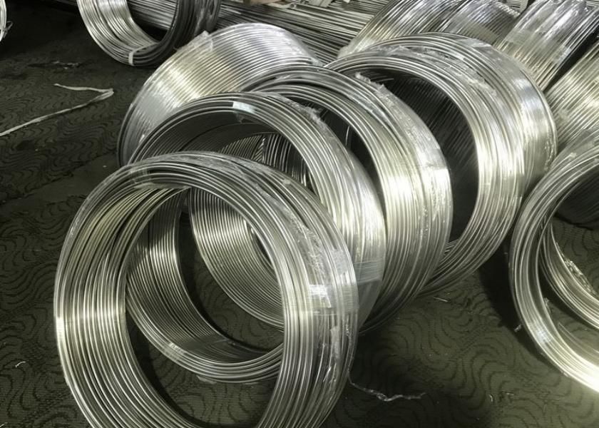 316L stainless steel 10*1mm coiled tubing