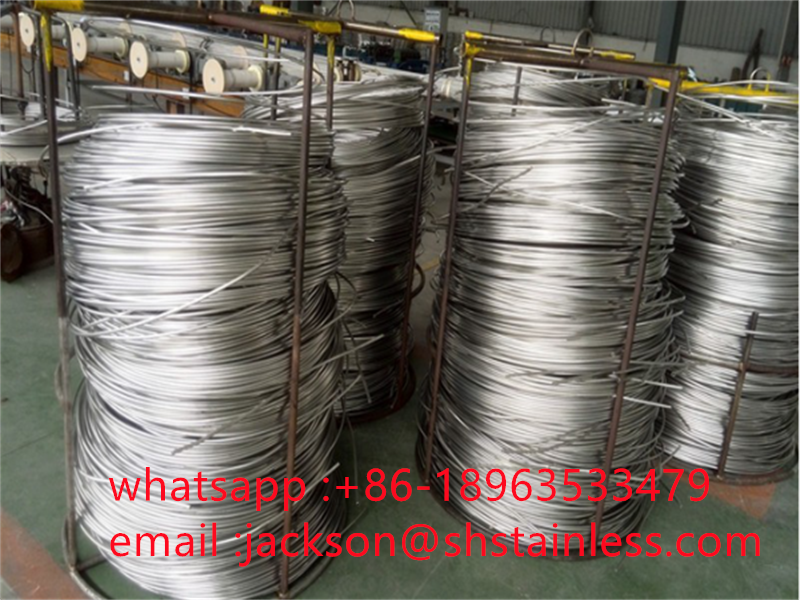 316/316L 304/304L Stainless Steel Capillary Welded Pipe Seamless Coil Tube