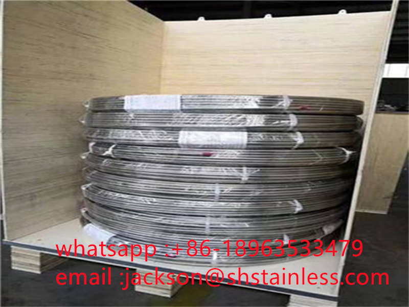 316L Seamless Stainless Steel Coil Pipe Capillary Tube for Heat Exchanger Tube