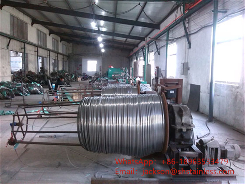 2507 Stainless steel coiled tubing from china