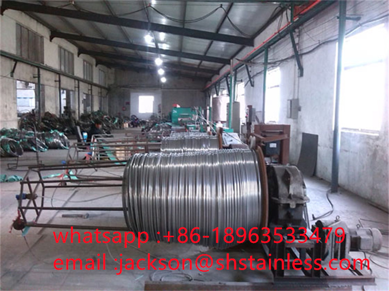 Factory Price Capillary Stainless Steel coil Pipe with 420 430 409 439 405 444 2Cr13 3Cr13