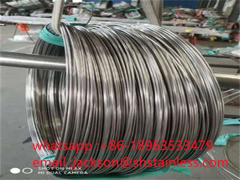 304 316L Stainless steel capillary coil tubing suppliers from china