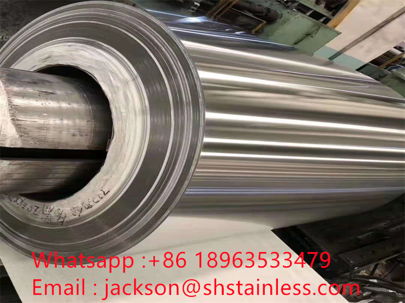 Rolled Stainless Steel Coil TP304L Tp316L Stainless Steel Roll Thickness 0.5mm-12mm for Mechanical Engineering Industry