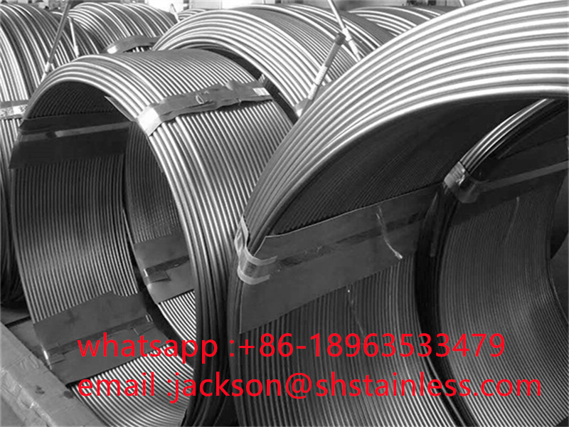 Heat Exchanger Stainless Steel Coil Tube Capillary Pipe 9.52*1.24mm