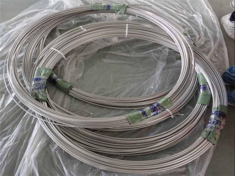 TP 304 316 316L stainless steel coiled tubing chemical component