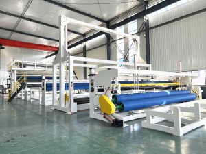 OEM Manufacturer China Extrusion Membrane PE HDPE Geomembrane Membrane Liner Extruder Extrusion Machine Price