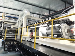 Low price for China 5m 6m Waterproofing/Drainage Geomembrane Sheeting Extrusion Line