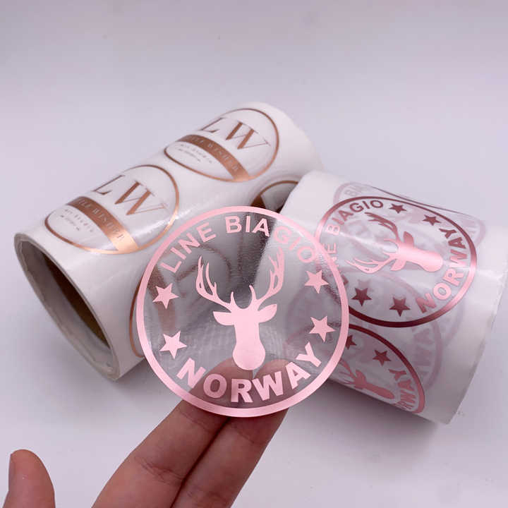 Factory made hot-sale Waterproof Sticker Printing - Customized roll adhesive label coated paper, color transparent printing, thermal synthetic adhesive sticker, customized – Shengjing