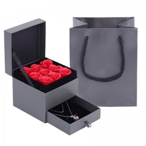 New  luxury gift box set with hand cover Birthday gift box for scarf gift box