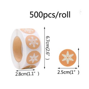 Roll Logo Printing Thank You Stickers Customized Printed Adhesive Packaging Label Sticker