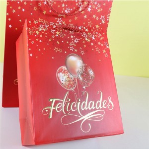 gift paper bag creative packaging paper bag Christmas shopping bag  Luxury paper bag for parties