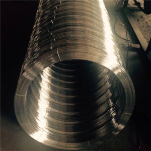 Galvanized Oval Steel Wire 17/15 For Agricultural Fencing.