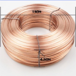 Galvanized Or Copper Coated Flat Stitching Wire For Corrugated Box