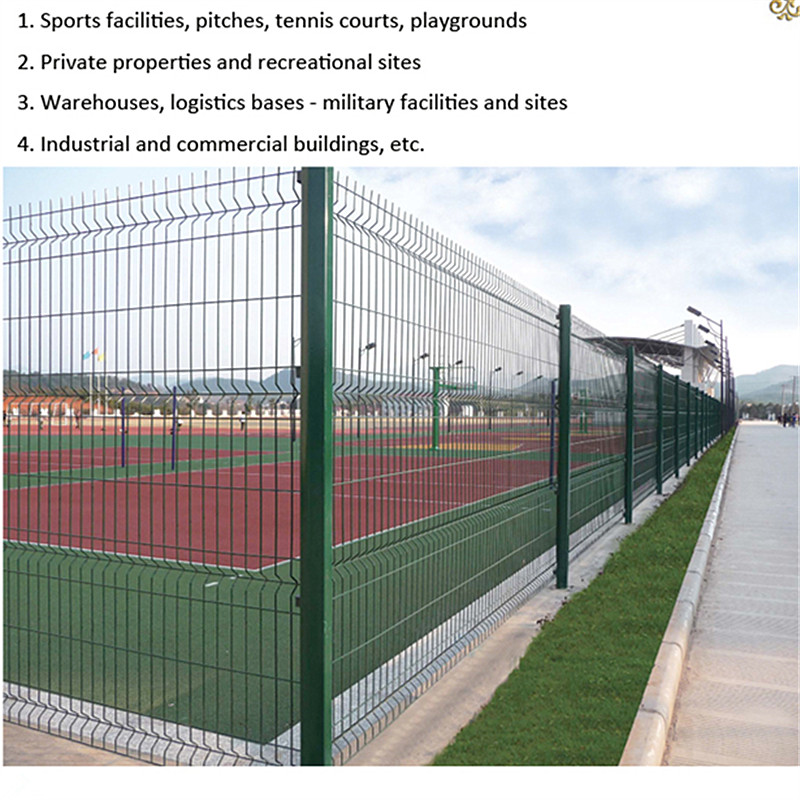 Reasonable price Gi Mesh Wire - Garden Fence Poland 3D Fence welded mesh fence  – Shengli