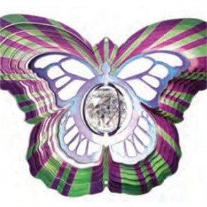 Multicolor Dragonfly wind spinner 3D wind spinner garden ornament