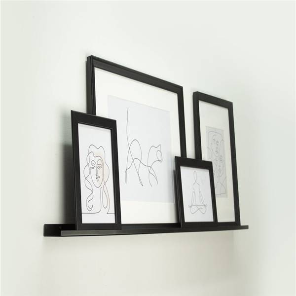 Chinese wholesale Wine Glass Holder Shelf - Metal wall shelf for picture frame – Shengrui