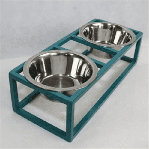 Luxury freestanding dog feeding bowl
