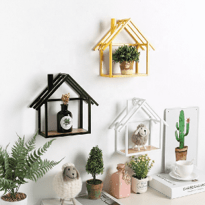 Decorative HOUSE wall shelf
