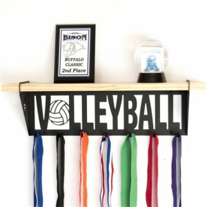 Decorative Wall shelf with hangers for trophy and medals Trophy stand Medal holder
