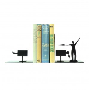 Magician Bookends Customized Bookends For Home Office Metal Home Decor Metal Book holder Metal Bookends