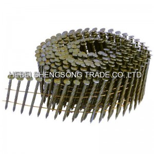 Low MOQ for China 2′′ to 4′′ Q195 Galvanized Coil Roofing Iron Nail