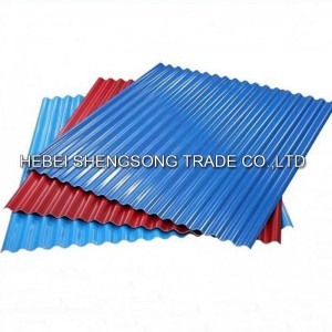 OEM Manufacturer China Roofing Materials Zinc Coated Corrugated Galvanized Steel Building Material 0.13-0.8mm Roofing Sheet