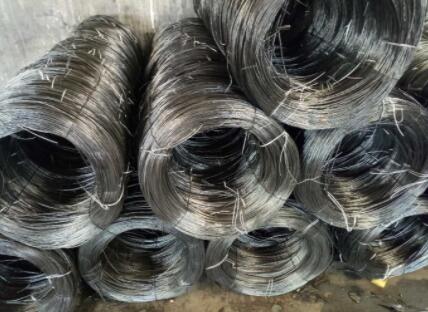 Process flow and advantages of annealed black wire