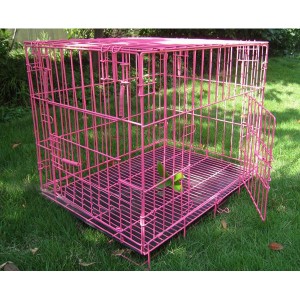 Factory source Manufacturer Direct Sale Stainless Steel Modular Confinement Pet Cage with Single Door for Large Breeding Dog