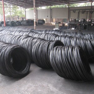 ODM Manufacturer Black Wire Raw Material for Nail Making Machine Wire Nails Hb Wire
