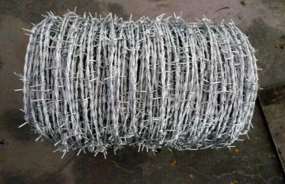 The materials they need to barbed wire per kg
