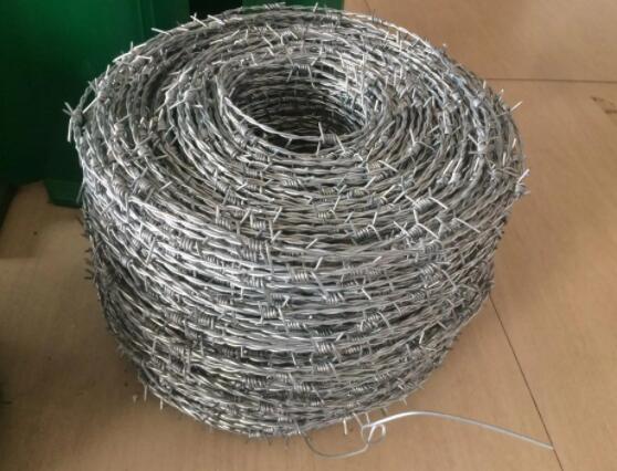 Application of barbed wire protection net on high speed