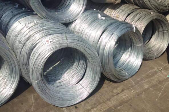 Standard for hardness of large coils of galvanized wire