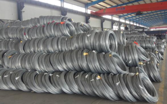 Production process of large roll galvanized wire