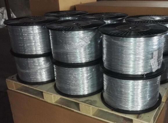 Hot plating wire production process