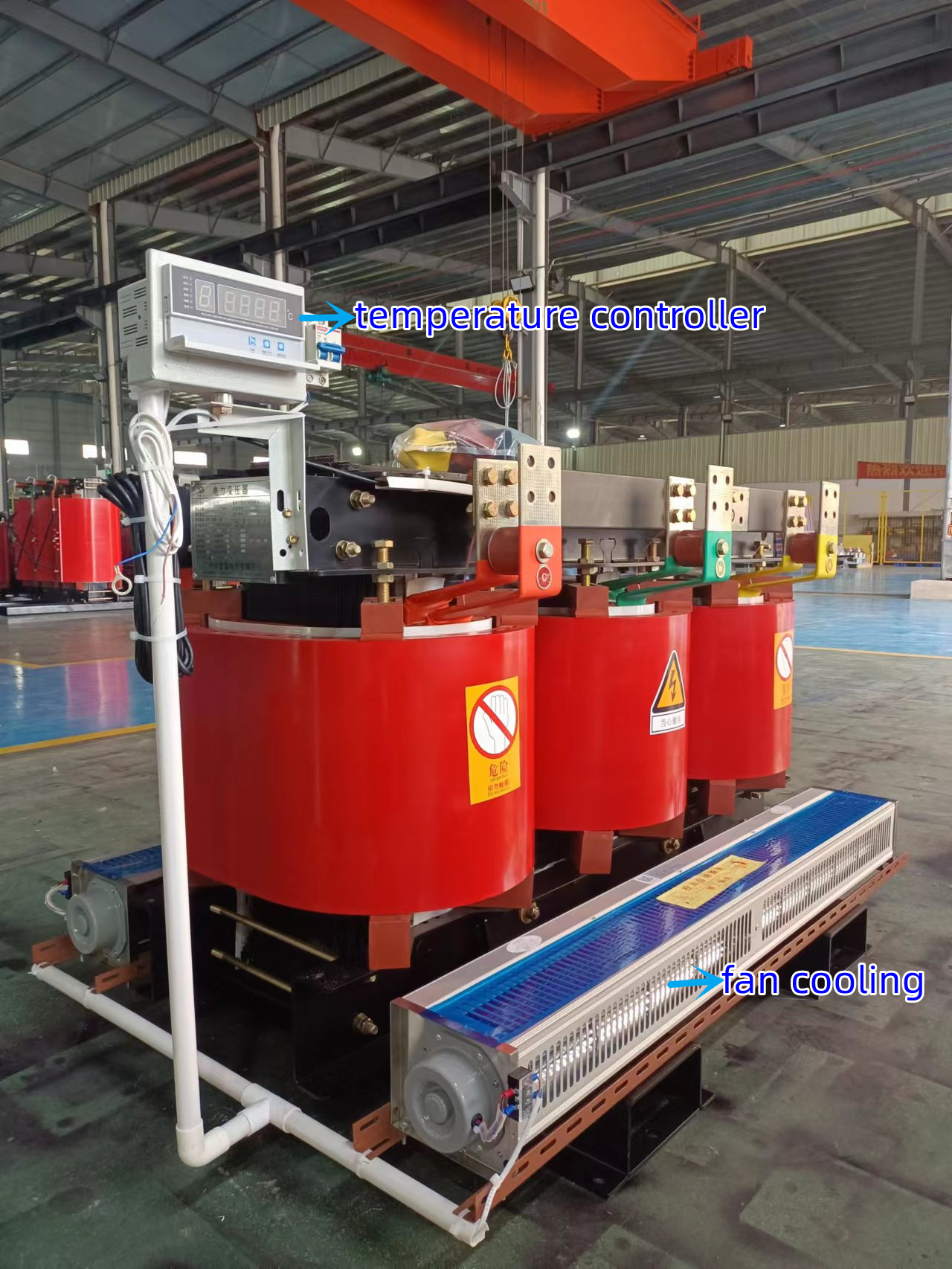 SCB10/11 125 KVA 10 /11 0.4 Kv 3 Phase High Voltage Indoor Cast Resin Dry Type Power Transformer Featured Image