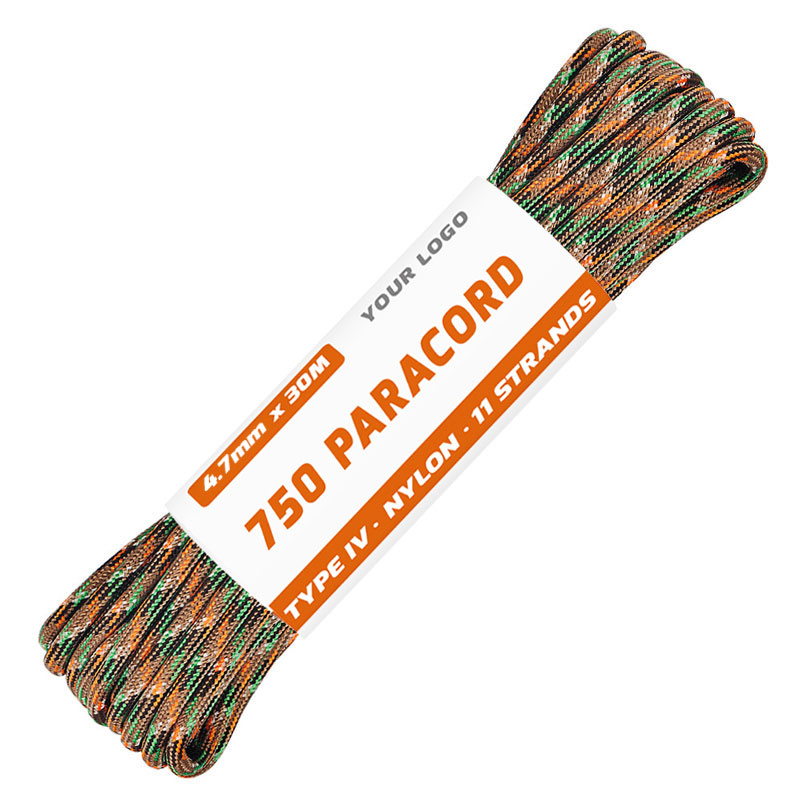 Wholesale Paracord 425 Type II 3mm Parachute Cord manufacturers